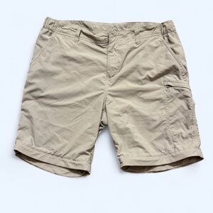 Men's Tan Cargo Shorts